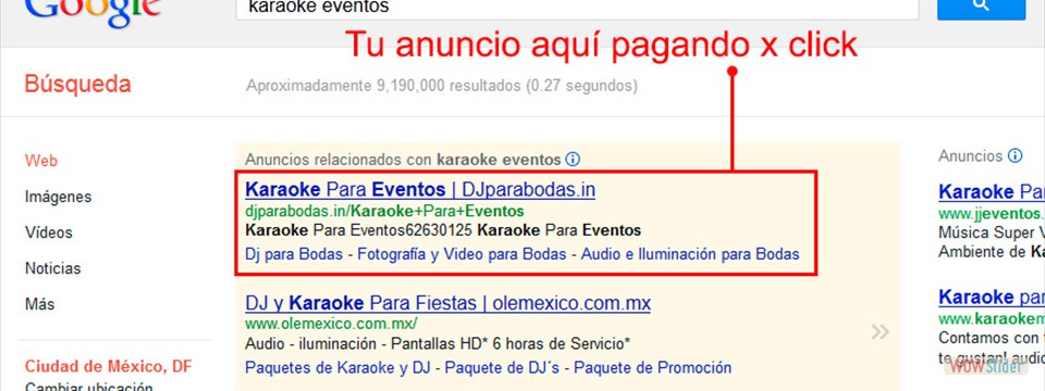 Campaña para aparecer PRIMERO en Google